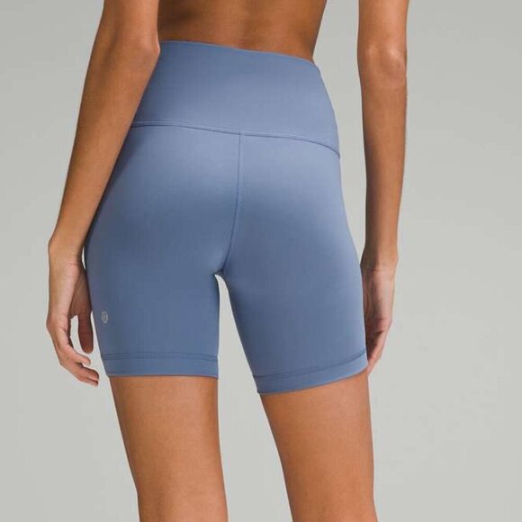 NWT Lululemon Wunder Train High-Rise Short 6" - 2 Oasis Blue - Picture 2 of 8